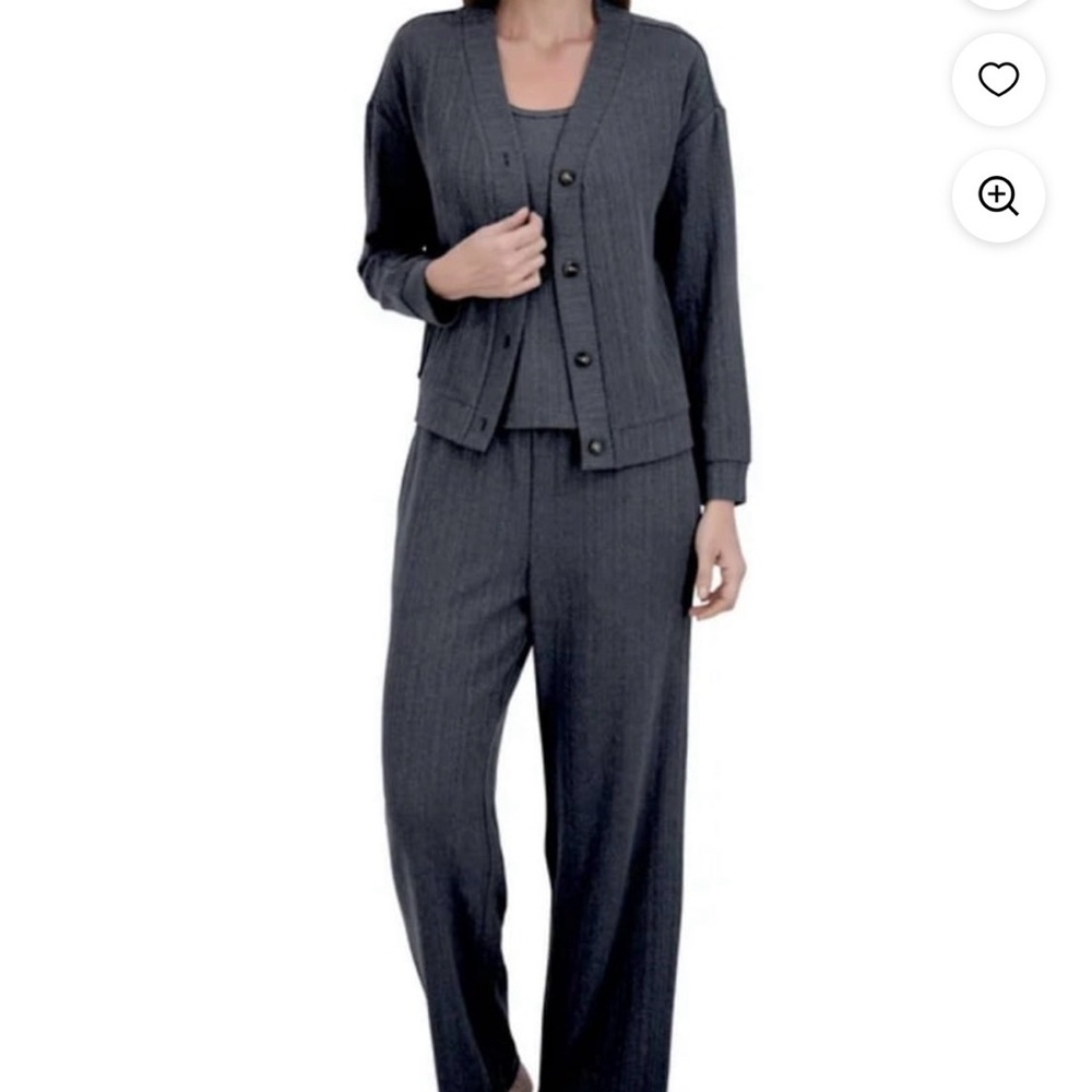 Women's Navy Pajama Set NWT